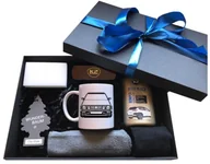 Akcesoria motoryzacyjne - Zestaw prezent kubek dla kierowcy auta Volkswagen GOLF - moto gadżety - miniaturka - grafika 1