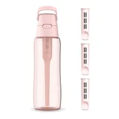 Butelki filtrujące - Butelka Filtrująca Dafi SOLID 0,7 Baby Pink z 4 Filtrami - miniaturka - grafika 1