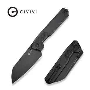 Nóż składany Civivi Hid Black G10, Black Stonewashed 14C28N by Ostap Hel (C23008-1) - Noże - miniaturka - grafika 1