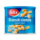 Inne przekąski suche - Felix ORZESZKI ZIEMNE SMAŻONE I SOLONE 140G - miniaturka - grafika 1