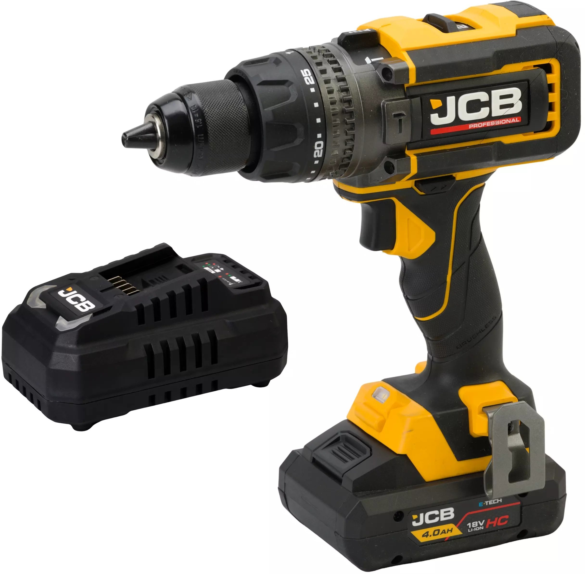 JCB Professional 18V Wiertarko Wkrętarka 160 Nm