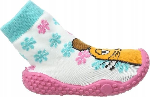 PLAYSHOES KAPCIE DZIECIĘCE ZE SKARPETKĄ WZÓR 18/19 6DA
