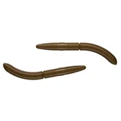 Przynęty - Przynęta LIBRA LURES Fatty D’Worm 6.5 cm Brązowy - miniaturka - grafika 1