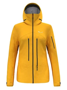 Salewa Kurtka funkcyjna "Ortles GTX" w kolorze żółtym - Kurtki i kamizelki sportowe damskie - miniaturka - grafika 1