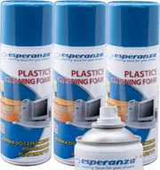 Środki i akcesoria czyszczące do komputerów - ESPERANZA PIANKA SPRAY DO CZYSZCZENIA PLASTIKÓW KOMPUTERÓW RTV I AGD 1200ML - miniaturka - grafika 1