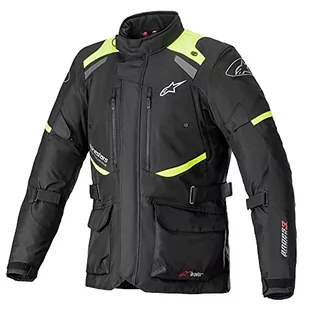 Alpinestars Andes V3 Drystar Jacket Black/Fluo Yellow - Odzież motocyklowa - miniaturka - grafika 1