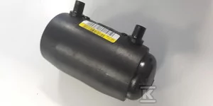 Zaślepka elektrooporowa 63 SDR11 SDR13.6 SDR17 SDR17.6, woda-gaz - Akcesoria hydrauliczne - miniaturka - grafika 1