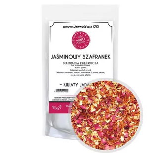 Kwiaty na tort Jaśminowy Szafranek - 10g - Dodatki do ciast w proszku - miniaturka - grafika 1