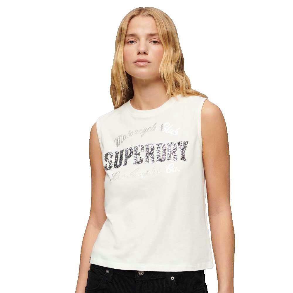 Superdry Embellish Archive damski top na ramiączkach