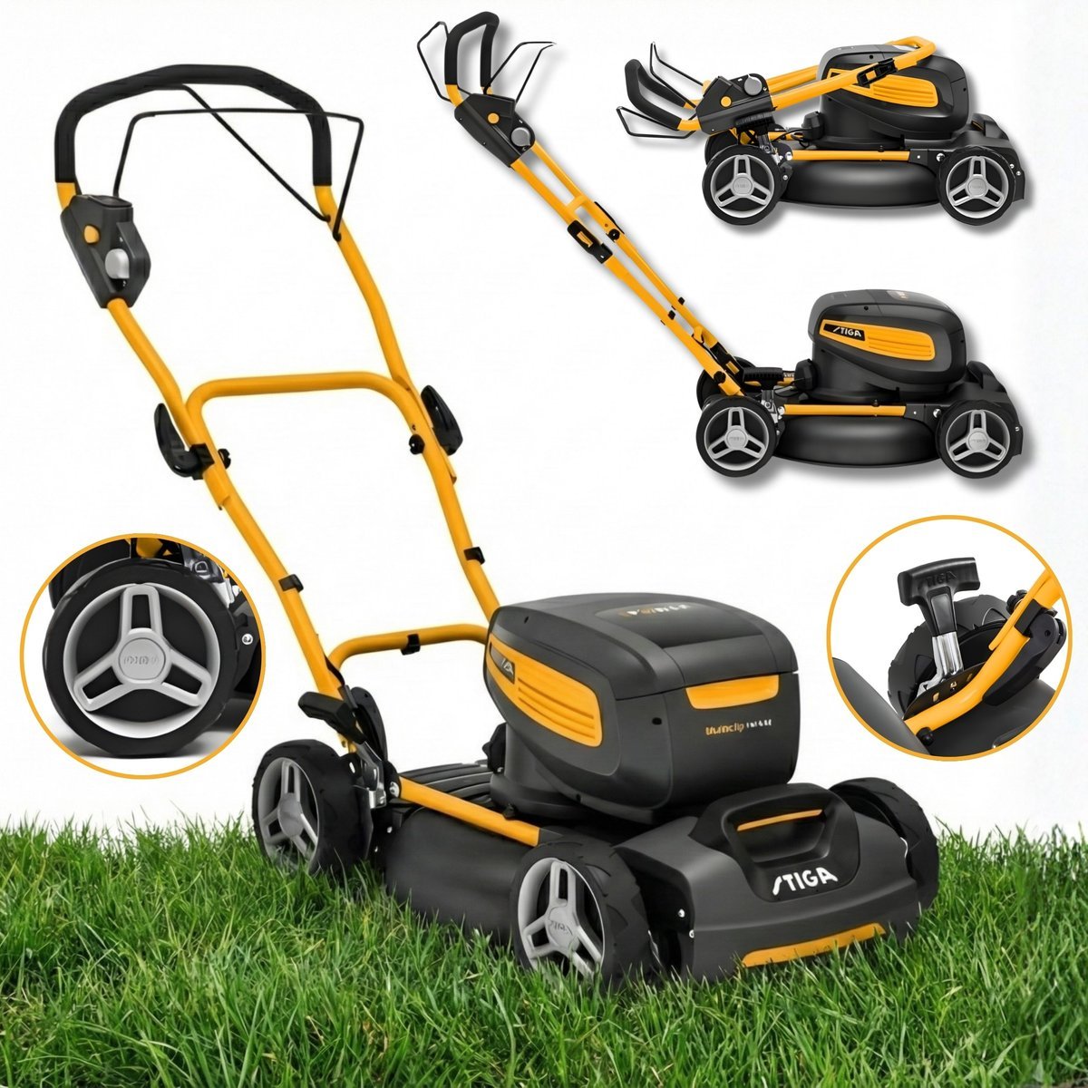 Stiga Kosiarka Akumulatorowa Multiclip 747 S AE Kit Kosz 60L 