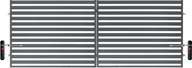 Ogrodzenia - Polbram Brama dwuskrzydłowa inteligentna Lara z automatem 400 x 154 cm - miniaturka - grafika 1