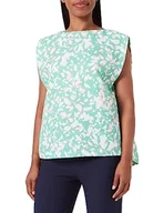 Bluzki damskie - s.Oliver BLACK LABEL Damska bluzka, zielona, 38 (DE), zielony - miniaturka - grafika 1