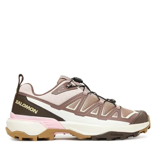 Trekkingi Salomon X Ultra 360 Edge L47981900 Brązowy - Buty trekkingowe damskie - miniaturka - grafika 1