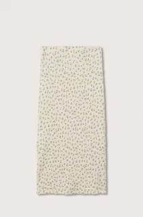 Spódnice - Mango spódnica Brinda kolor biały midi ołówkowa - grafika 1