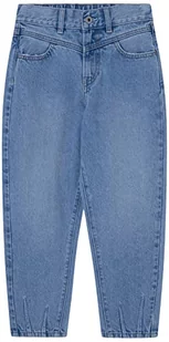Pepe Jeans Bella Jeansy Dziewczęce, niebieski (denim), 8 lat - Spodnie i spodenki dla dziewczynek - miniaturka - grafika 1