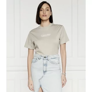Koszulki i topy damskie - Calvin Klein T-shirt COORDINATES | Regular Fit - grafika 1