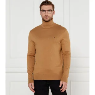 Tommy Hilfiger Golf PIMA Regular Fit z dodatkiem kaszmiru - Swetry męskie - miniaturka - grafika 1