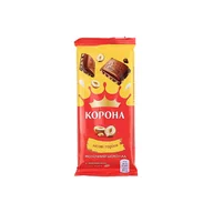 Czekolada - Czekolada mleczna z orzechami laskowymi "Korona" 85g - miniaturka - grafika 1