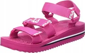 Buty dla dziewczynek - Fila Dziecięce Buty Różowe Sandały Na Lato Na Rzepę 31 Jrn - miniaturka - grafika 1