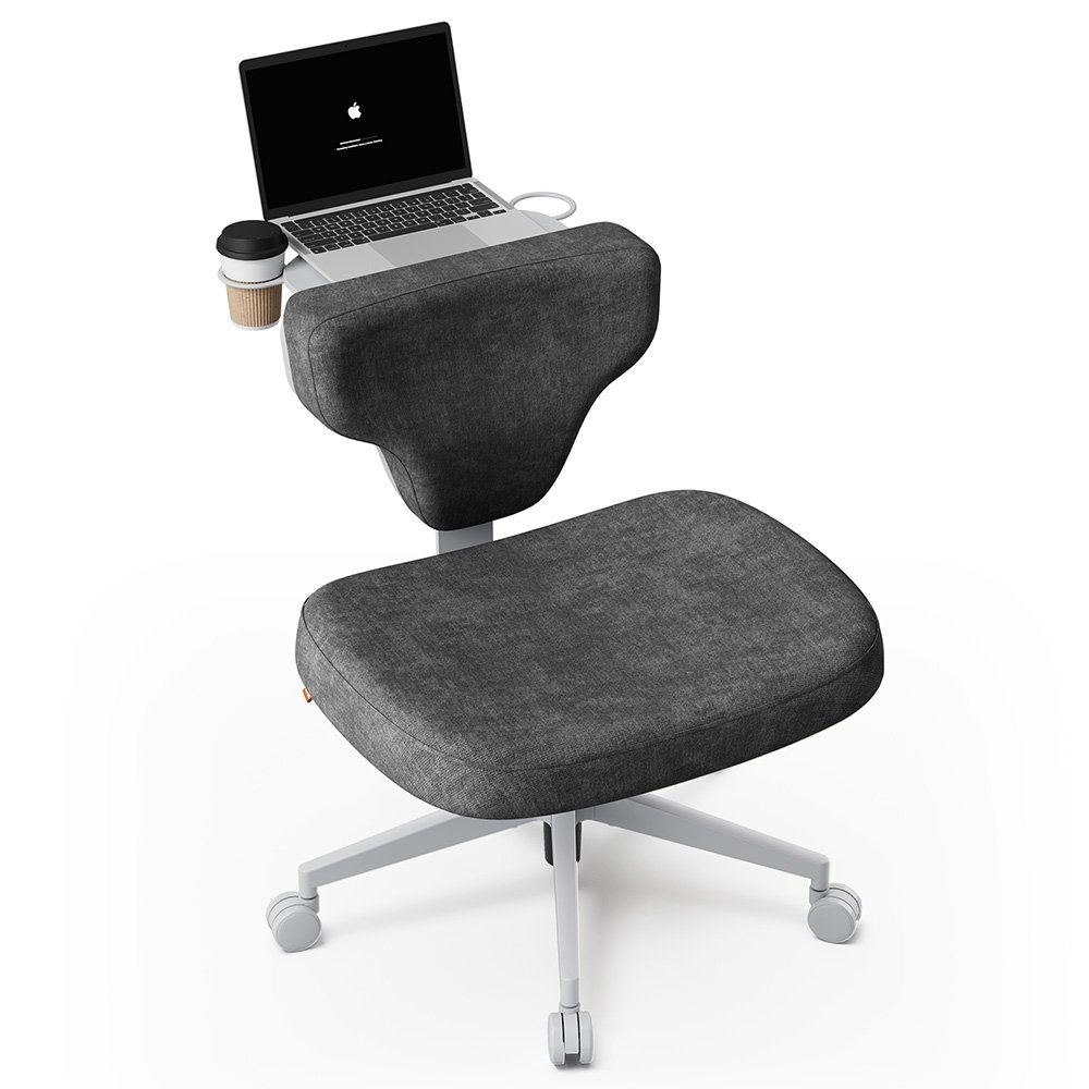 Newtral FP-DG Freedom-X Multi-Posture Cross Legged Chair Without Armrest Dark Grey