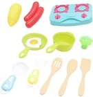 Zabawy w naśladowanie dorosłych - Zestaw małego kucharza 10el - miniaturka - grafika 1