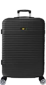 Walizki - Walizka średnia Cat Caterpillar Alexa 66 cm czarna - miniaturka - grafika 1
