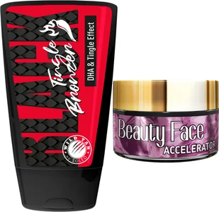 Wild Tan Black Tingle Bronzer Z Efektem Tingle + Słoiczek Beauty Face - Balsamy i kremy do opalania - miniaturka - grafika 1