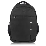 Plecaki - DUŻY PLECAK MIEJSKI NA LAPTOPA WODOODPORNY PAOLO PERUZZI T-102-BL - miniaturka - grafika 1