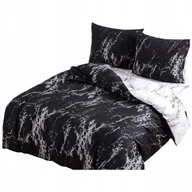 Pościel - Komplet Pościel 200x220 Dwustronna Miła Delikatna Zestaw 4CZĘŚCI Nowe - miniaturka - grafika 1