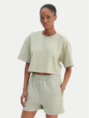 Koszulki i topy damskie - Reebok T-Shirt Reebok x Ewa Chodakowska Olka RK25612CCW Zielony jasny Relaxed Fit - miniaturka - grafika 1