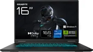 Laptopy - GIGABYTE Gaming A16 CMHI2DE894SH, Black Steel Gaming Laptop, Core i7-13620H, RTX 4050 CMHI2DE8H - miniaturka - grafika 1