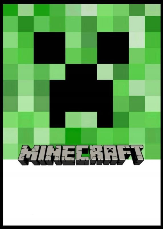 PODKŁADKA POD MYSZ Z Nadrukiem 22x18 cm Minecraft Vintage Tekst Prezent