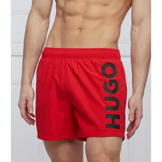 Kąpielówki męskie - Hugo Bodywear Szorty kąpielowe ABAS | Regular Fit - grafika 1