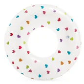 Materace dmuchane i koła do pływania - INTEX Koło do pływania serca 81 cm 59259 - miniaturka - grafika 1