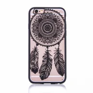 Etui i futerały do telefonów - Etui na telefon komórkowy Mandala do Apple iPhone 8 Etui ochronne z motywem Dreamcatcher Pokrowiec na torbę Bumper Czarny - miniaturka - grafika 1