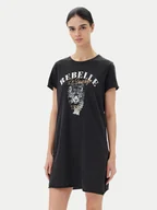 Sukienki - ONLY Sukienka codzienna Lucy 15232549 Czarny Regular Fit - miniaturka - grafika 1