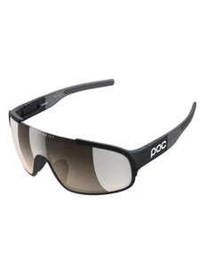 POC Okulary rowerowe "Crave" w kolorze czarno-brązowym - Okulary przeciwsłoneczne - miniaturka - grafika 1