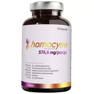 Hauster Store Hauster Homocyne B-complex 120 kapsułek - Witaminy i minerały - miniaturka - grafika 1