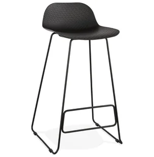 Hoker KOKOON DESIGN Slade, czarny, 95x51x53 cm - Taborety i hokery - miniaturka - grafika 1