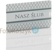 Pendrive - Pendrive Karta Kredytowa Nasz Ślub (do wyboru pojemność 2-32 GB) - miniaturka - grafika 1