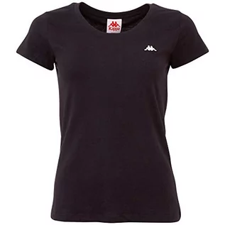 Koszulki i topy damskie - Kappa Kappa Damska halina T-shirt, Caviar, S 308000 - grafika 1