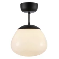 Lampy sufitowe - Lampa wisząca nad wyspę Rise 108543 Markslojd loft czarna biała - miniaturka - grafika 1