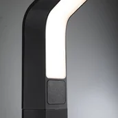 Lampy ogrodowe - Paulmann słupek oświetleniowy LED Merano, czujnik, aluminium, antracyt - miniaturka - grafika 1