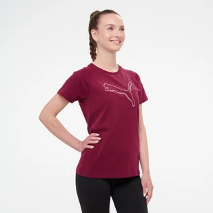 Koszulka damska Puma Gym & Pilates - Koszulki sportowe damskie - miniaturka - grafika 1