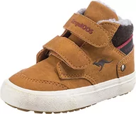 Buty dla chłopców - KangaROOS Kavu Primo V sneakersy dla chłopców, uniseks, kolor żółty/różowy, rozmiar 24 UE - miniaturka - grafika 1