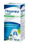 Przeziębienie i grypa - TEVA FLEGAMINA SMAK MIĘTOWY BEZ CUKRU 4mg/5ml 120 ml - miniaturka - grafika 1