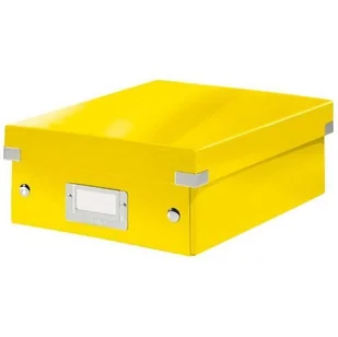 Leitz INNY Pudełko Z Przegródkami Click Store Wow Małe Żółty 135L142 - Półki na dokumenty - miniaturka - grafika 2