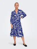 Sukienki - ONLY Sukienka w kolorze biało-niebieskim - miniaturka - grafika 1