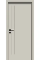 Drzwi wewnętrzne - Pol-Skone Dzwi Wewnętrzne Pełne Subito 05 Beż Mat - miniaturka - grafika 1