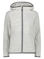 Kurtki i kamizelki sportowe damskie - CMP Kurtka hybrydowa w kolorze białym - miniaturka - grafika 1